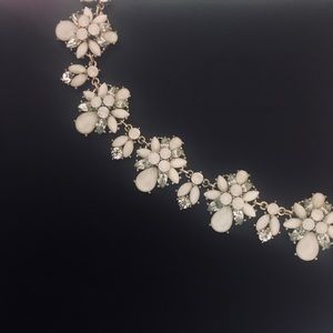 Formal collar jewel necklace